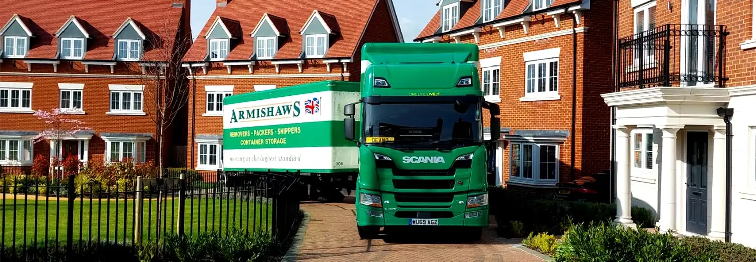 Houses and Removals Lorry