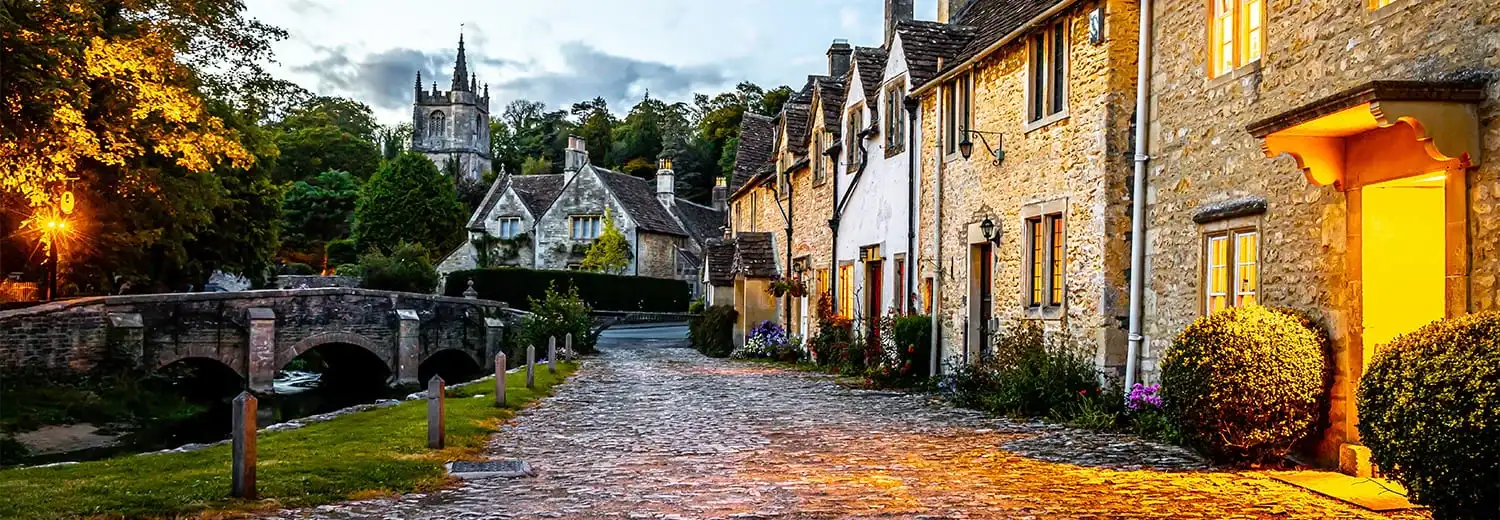 Castle Combe at Dusk