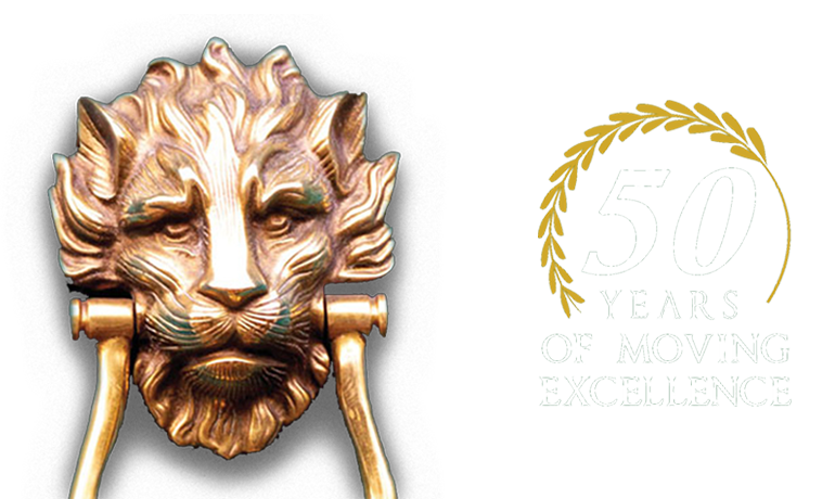 Door knocker and 50 Years Anniversary Logo